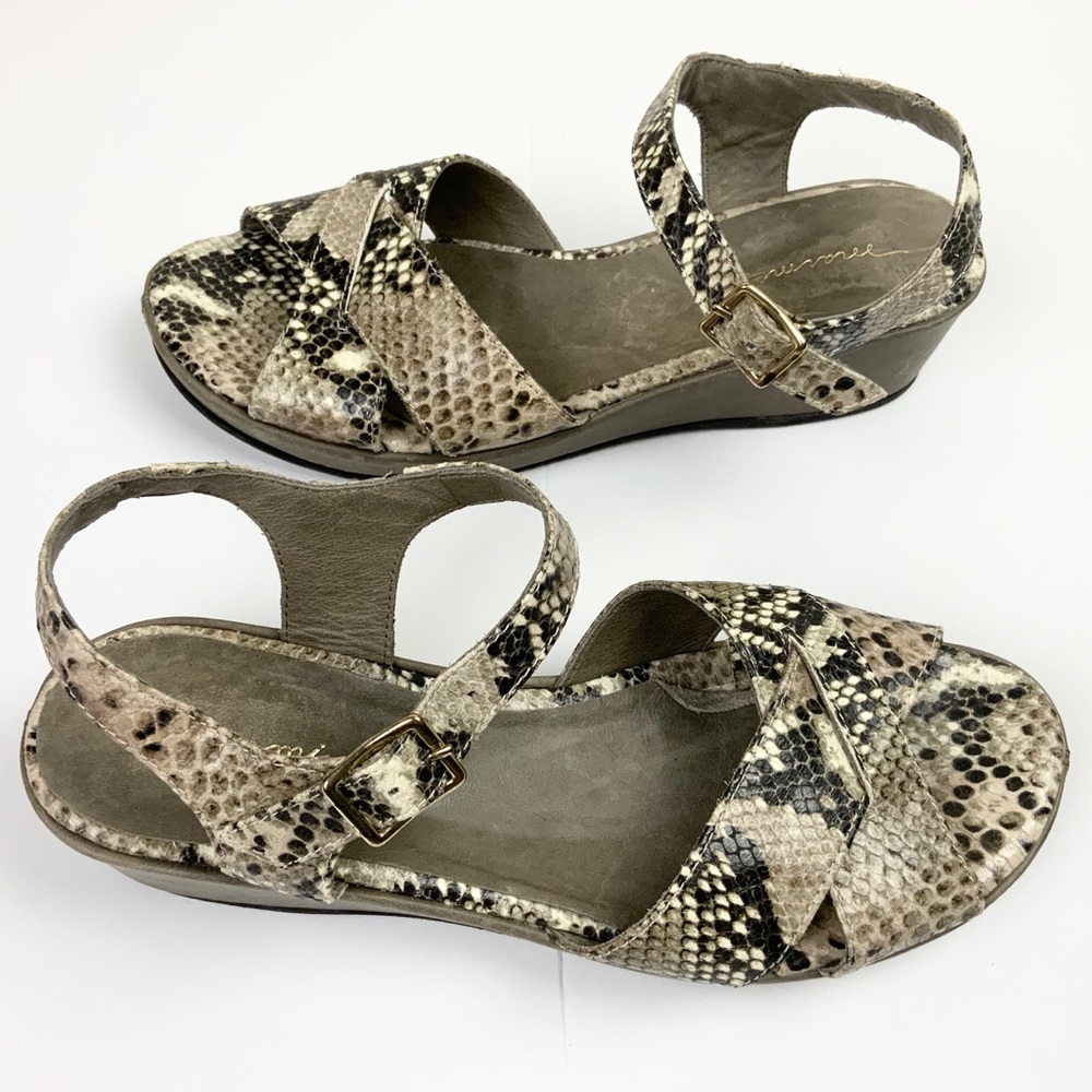 $25 TODAY ONLY! Marmi Platform Snakeskin Sandal